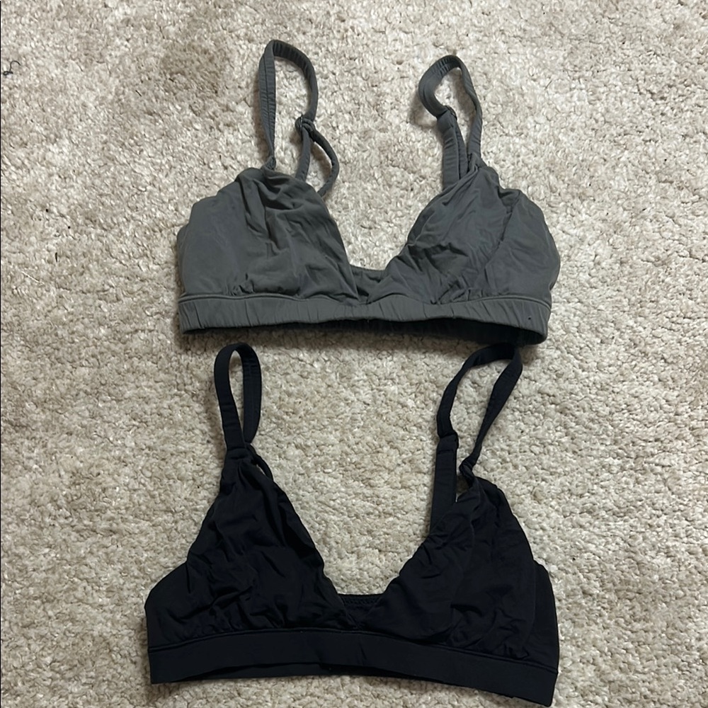 SKIMS fits everybody triangle bralette 2 pack